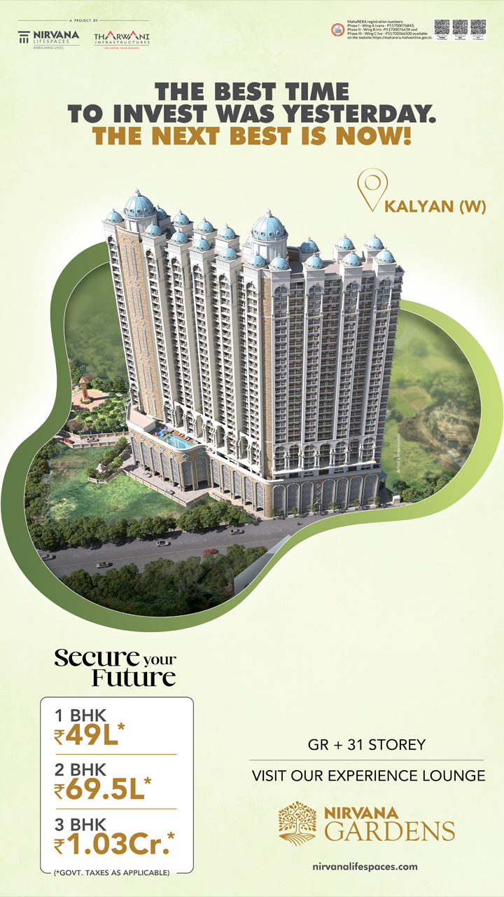 Nirvana Gardens Kalyan – Premium 1 2 3 BHK Homes Kalyan West
